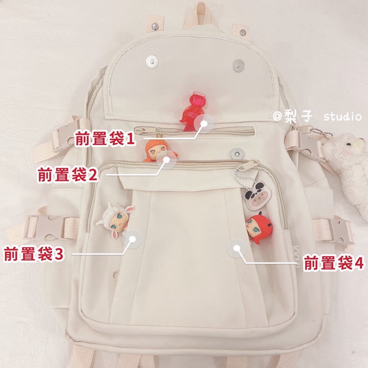 Ba Lô Học Sinh Cỡ Lớn Thời Trang Hàn Quốc Xinh Xắn