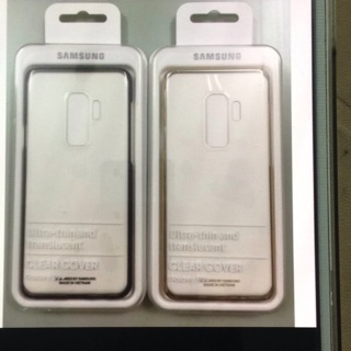 Ốp hãng clear cover samsung S9
