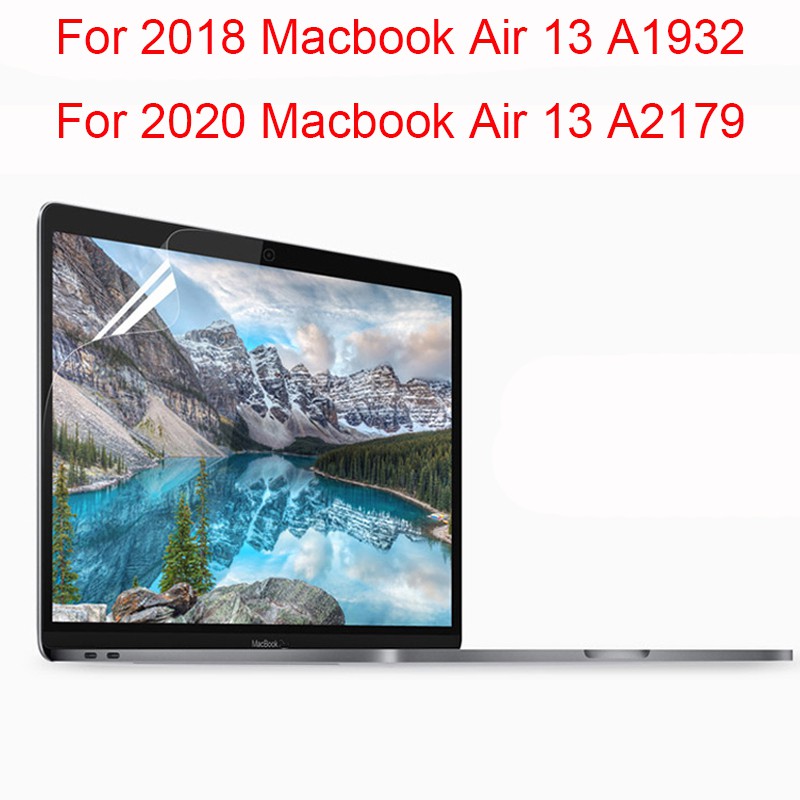 Miếng dán bảo vệ màn hình trong suốt chất lượng cao cho 2020 Macbook Air 13 A2179 A1932