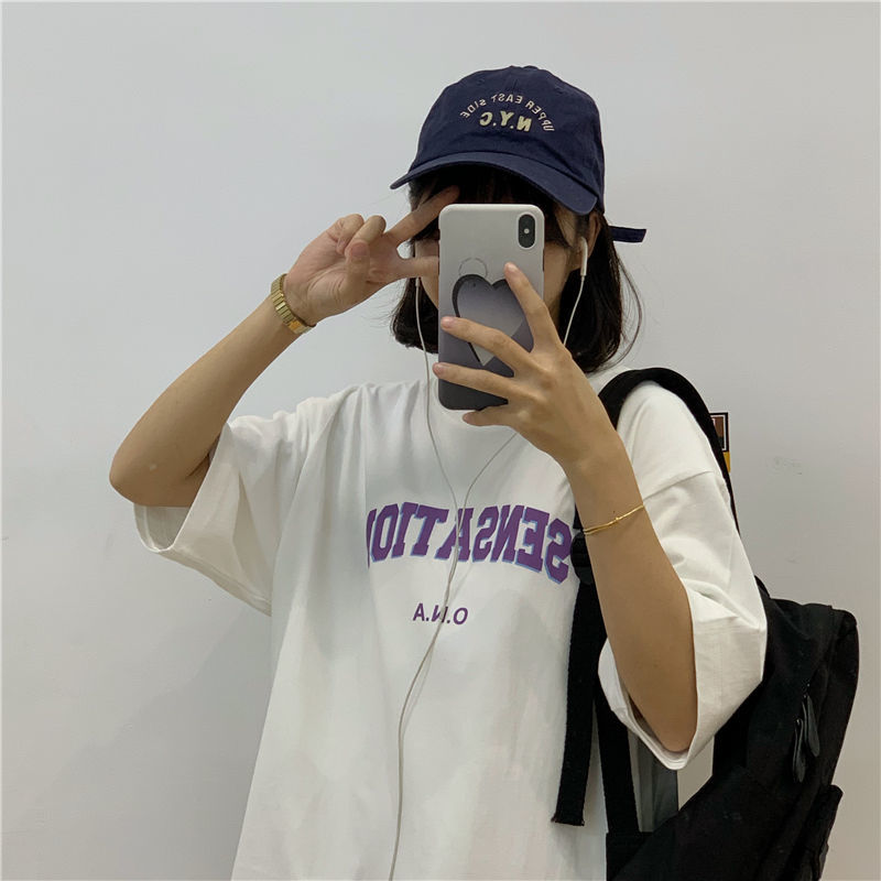 NRVP Áo Thun Ngắn Tay Cổ Tròn Phong Cách Trẻ Trung Thời Trang Cho Nữ 2021