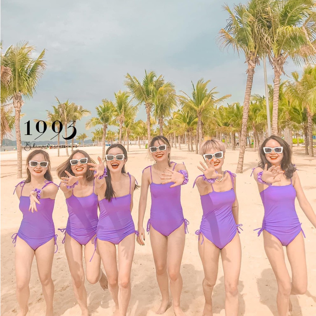 Bikini Nữ Liền Thân Dây Nơ Vai Nhiều Màu Freesize Bin Sports BHV084 | BigBuy360 - bigbuy360.vn