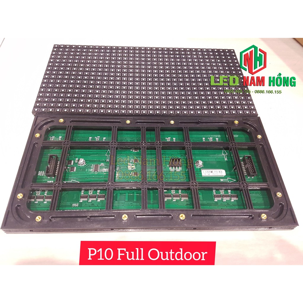 COMBO  biển Led ma trận  P10 Full màu Ngoài trời  - Đủ phụ kiện