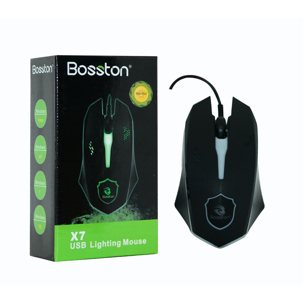 Chuột có dây BOSSTON X7 LED
