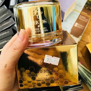 Kem dưỡng kích trắng Beicos Peptide Honey Tone Up Cream