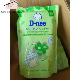 ComBo 2 Túi Rửa Bình Sữa Dnee Thái Lan 600ml/Túi
