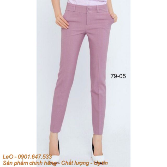 Quần tây nữ Thái Hòa màu Hồng ruốc 79-05
