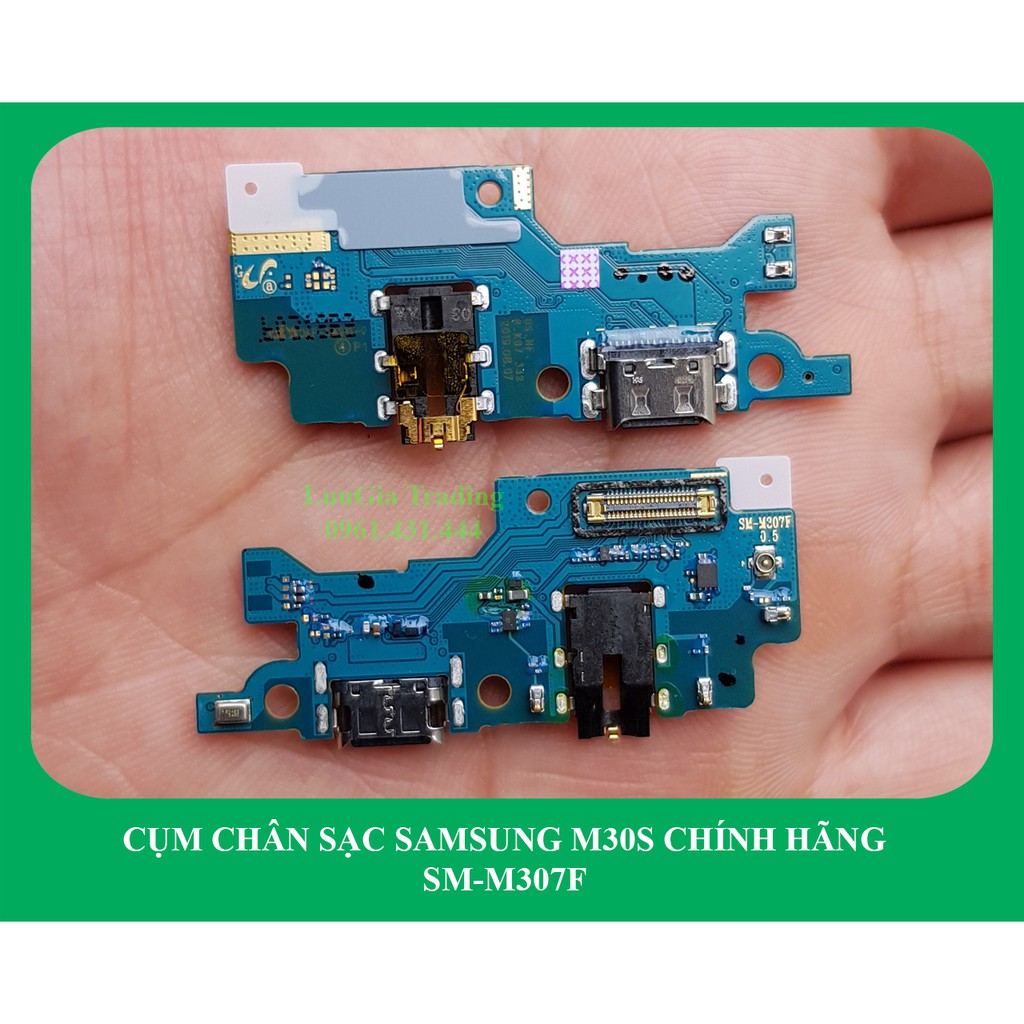 Cụm chân sạc Samsung Galaxy M30S chính hãng M307F | Cụm đuôi sạc, tai nghe, Micro Samsung M30S