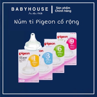Núm ti pigeon cổ rộng đủ size s/m/l/ll/3l