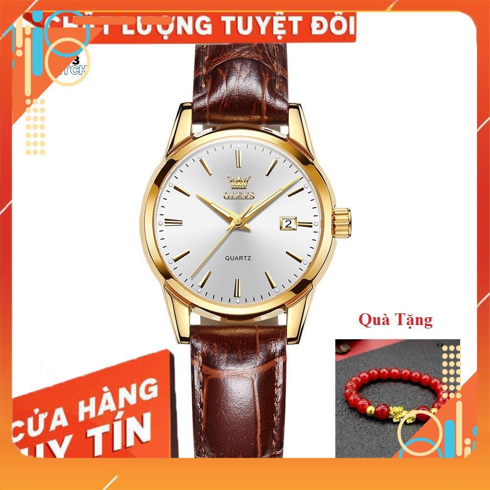 [HÀNG AUTH]Đồng hồ nữ thương hiệu olevs,chống nước,chống xước,dạ quang ban đêm,dây da cao cấp thời trang,BH 12th | BigBuy360 - bigbuy360.vn