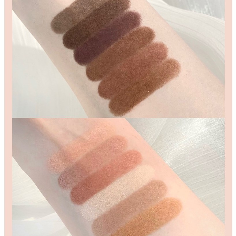 Bảng phấn mắt Glam Colour 12 ô vỏ trong suốt Sena Beauty | BigBuy360 - bigbuy360.vn