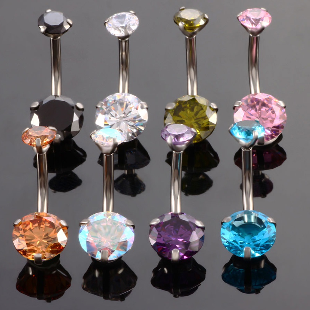 Khuyên Rốn Đính Đá Thời Trang Cho Nữ