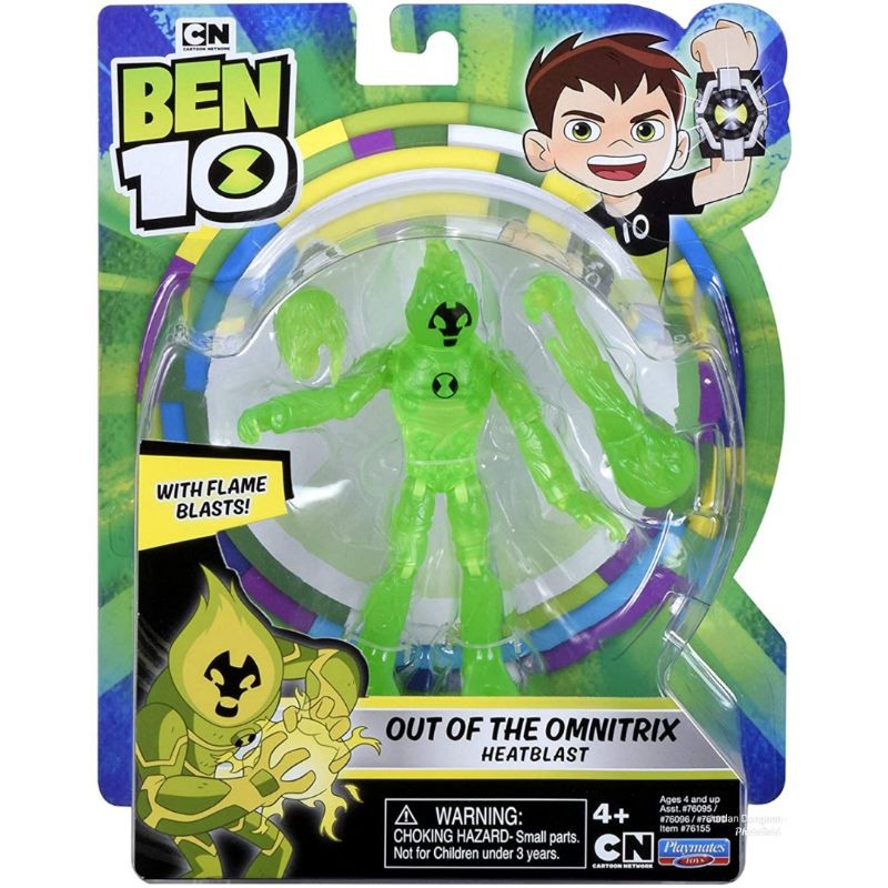 Mô Hình Nhân Vật Hoạt Hình Ben 10 Out Of Omnitrix 5inch (13cm)