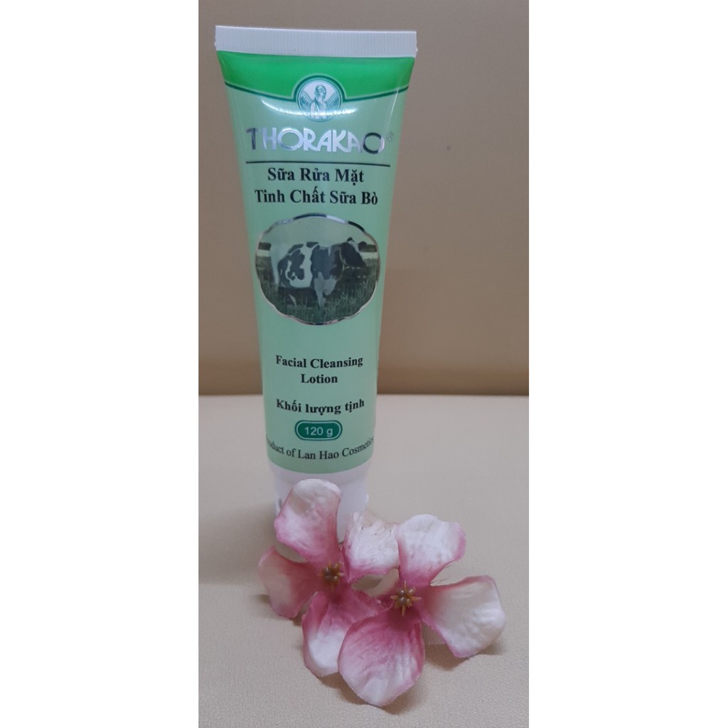 Sữa rửa mặt bò  xanh trắng 120g - Thorakao