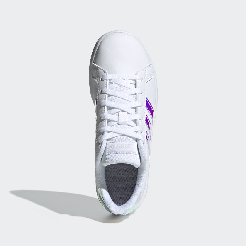 [HÀNG ĐẶT TRƯỚC] - ADIDAS GRAND COURT SỌC XANH