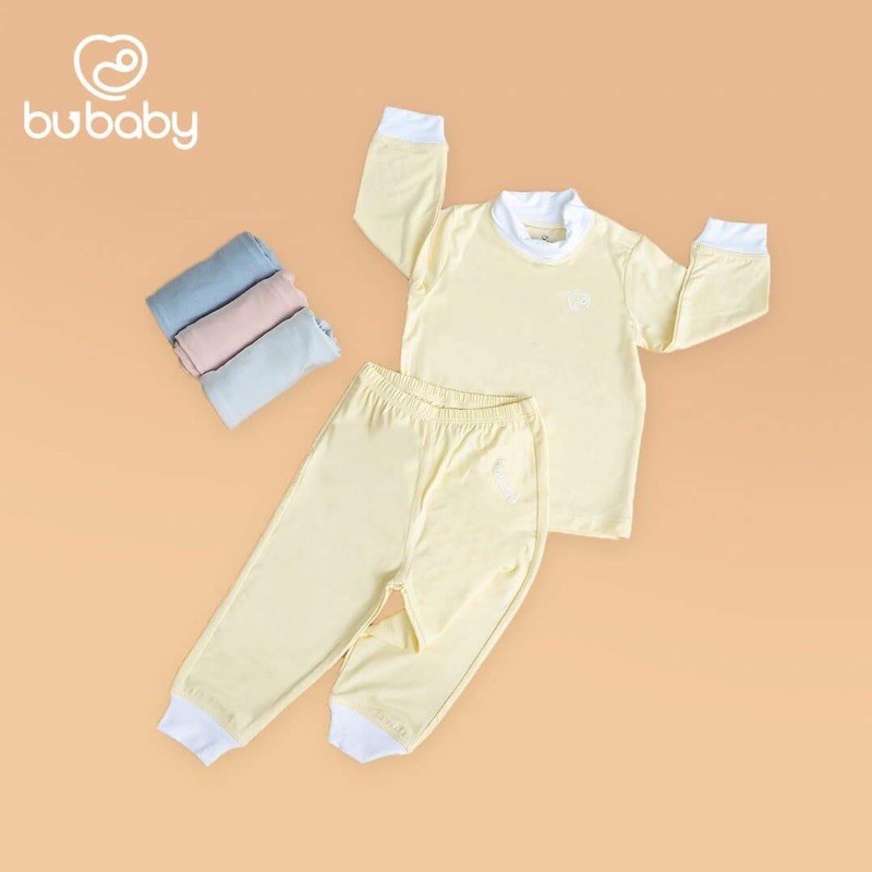 Bộ dài tay chui đầu cổ 3cm sợi tre BU