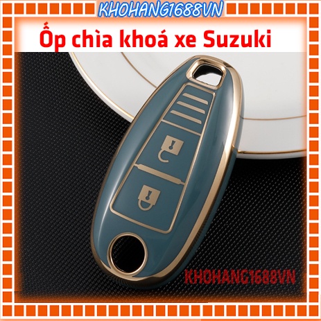 Ốp chìa khoá TPU sang trọng dành cho xe Suzuki Vitara, Swift, Ertiga, Swift, Ciaz...