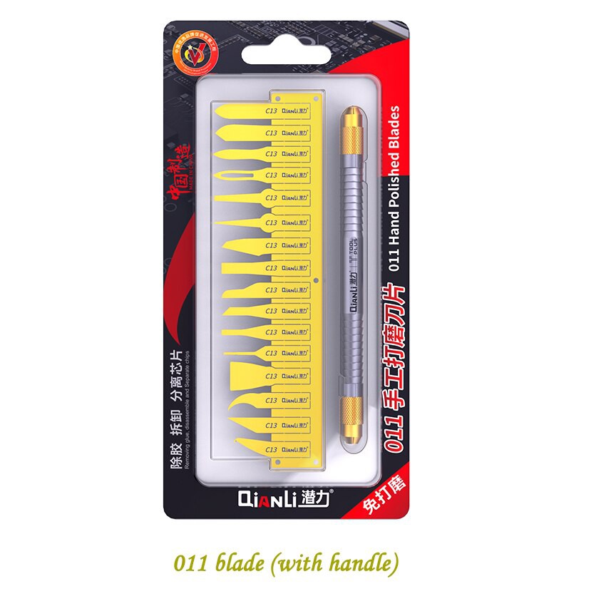 Bộ lưỡi dao Qianli 011 (16 lưỡi) cán iHilt 012 mới
