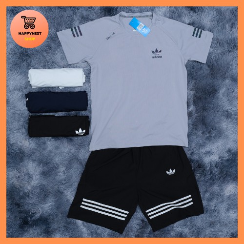 Bộ thể thao nam lỗ kim ❌ HOT TREND 2021 ❌ Bộ thể thao lỗ kim vải lỗ kim co dãn thoáng mát