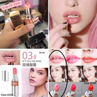 Son Dưỡng YSL Tint-in-balm màu 03 Date 7 tháng