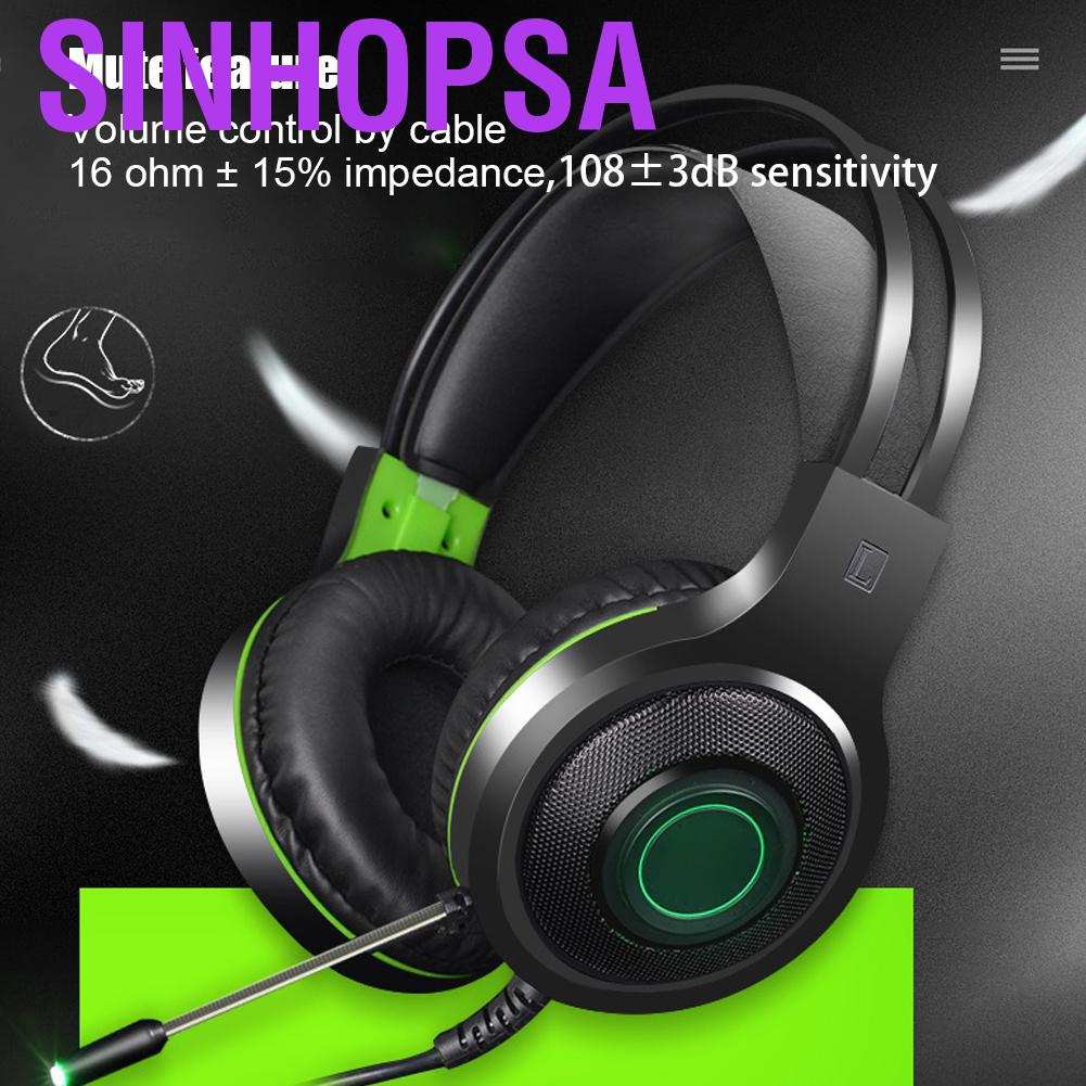 Tai Nghe Chơi Game Sinhopsa Weew V5000 Có Dây Và Đèn | BigBuy360 - bigbuy360.vn