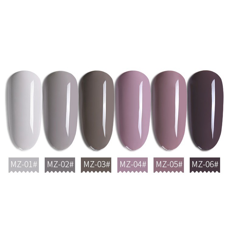 Sơn Gel AS| Mã MZ | Màu Xám Lông Chuột