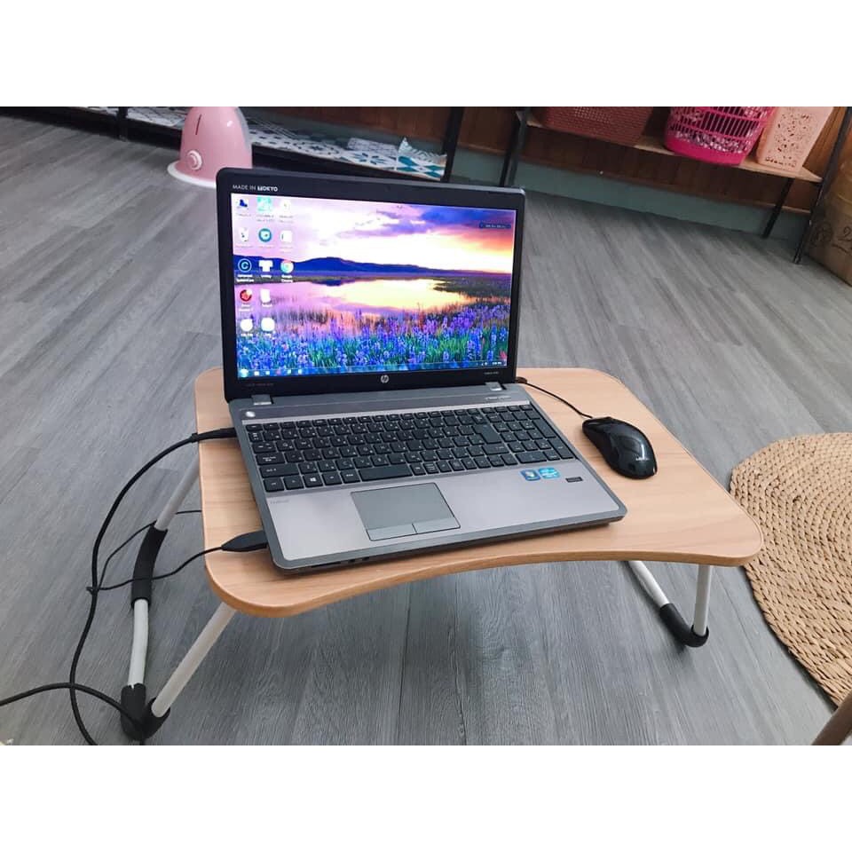 Bàn Học Gấp Gọn Có Khe Để IPAD - CÓ PHÂN LOẠI MÀU SẮC - Loại Xịn