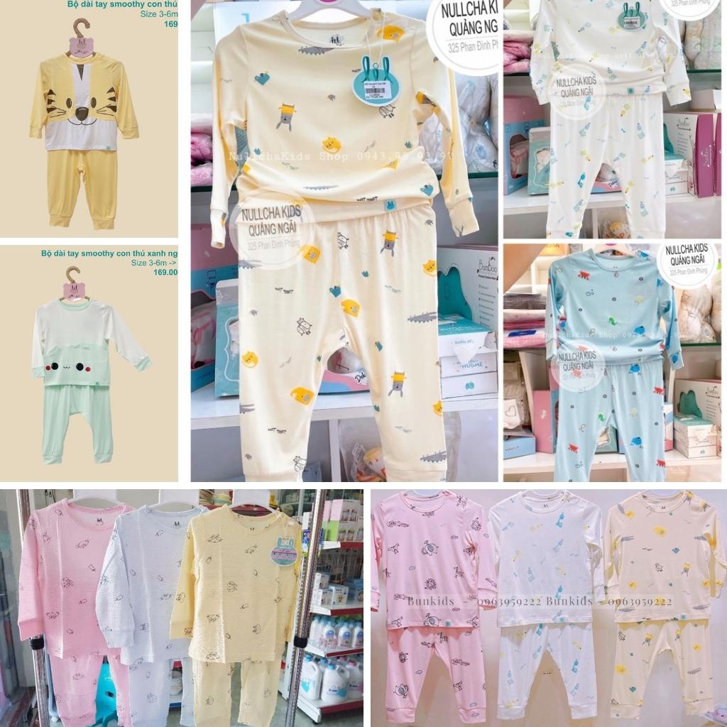 Bộ quần áo sơ sinh, Bộ dài tay Little love chất Petit/Smoothy/Bambo mềm mịn mát cho bé, [SP0261]