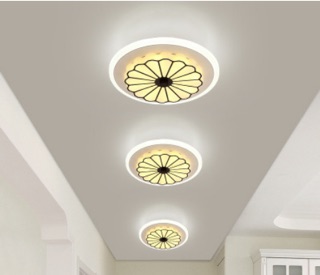 Đèn Chùm mâm ốp Trần bóng led đá pha Lê
