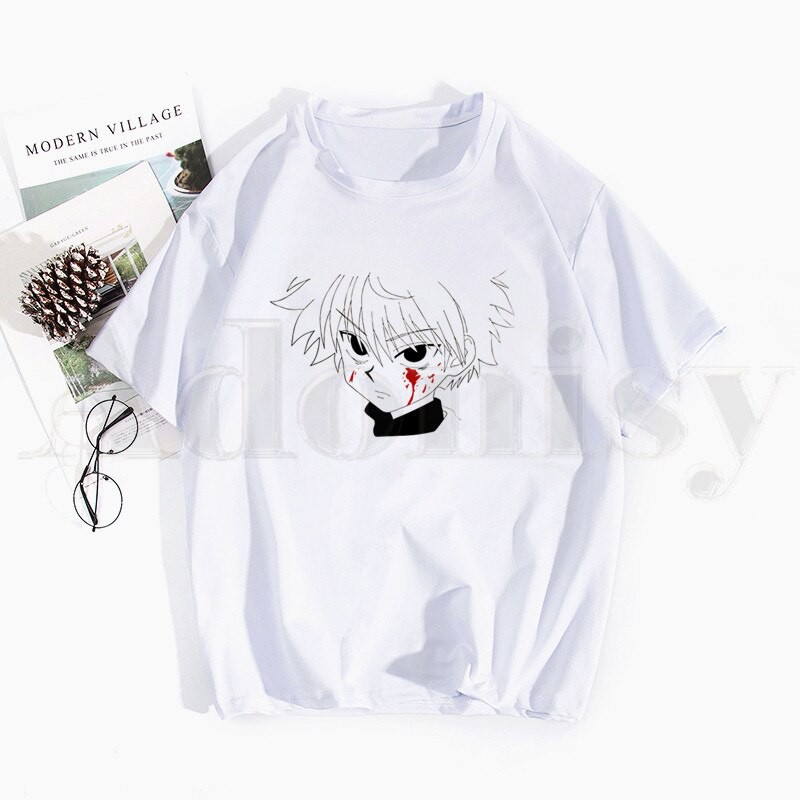 Áo thun Hunter X Hunter Killua Zoldyck Baka Anime Japan hots Spring giá rẻ