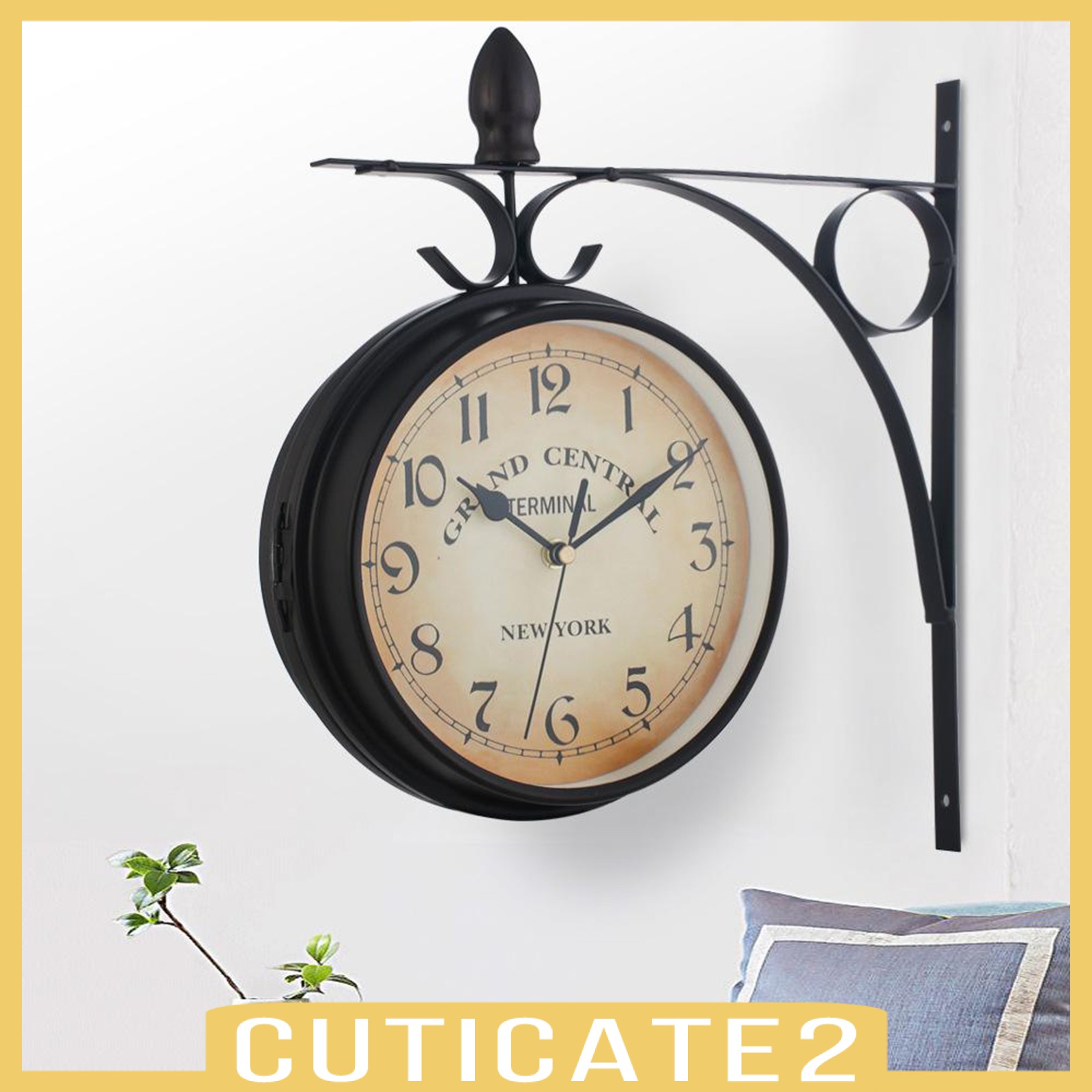 Đồng Hồ Treo Tường Cuticate2 Hai Mặt 18.5cm