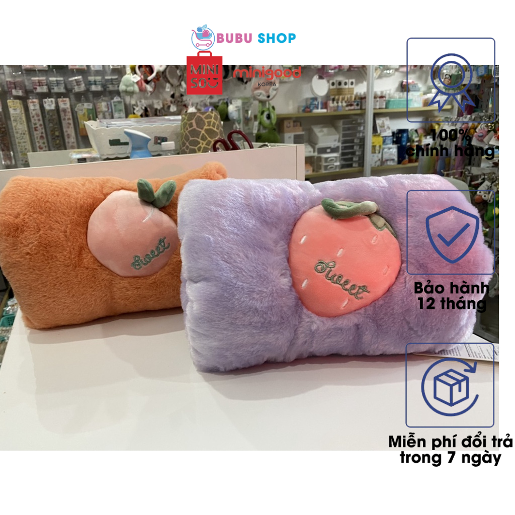 Gối ôm giữ ấm tay trái dâu GB00092
