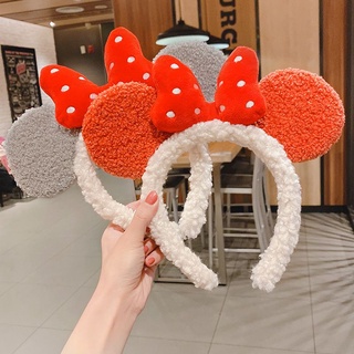 Cài tóc tai chuột Mini với nơ ( bờm tóc)
