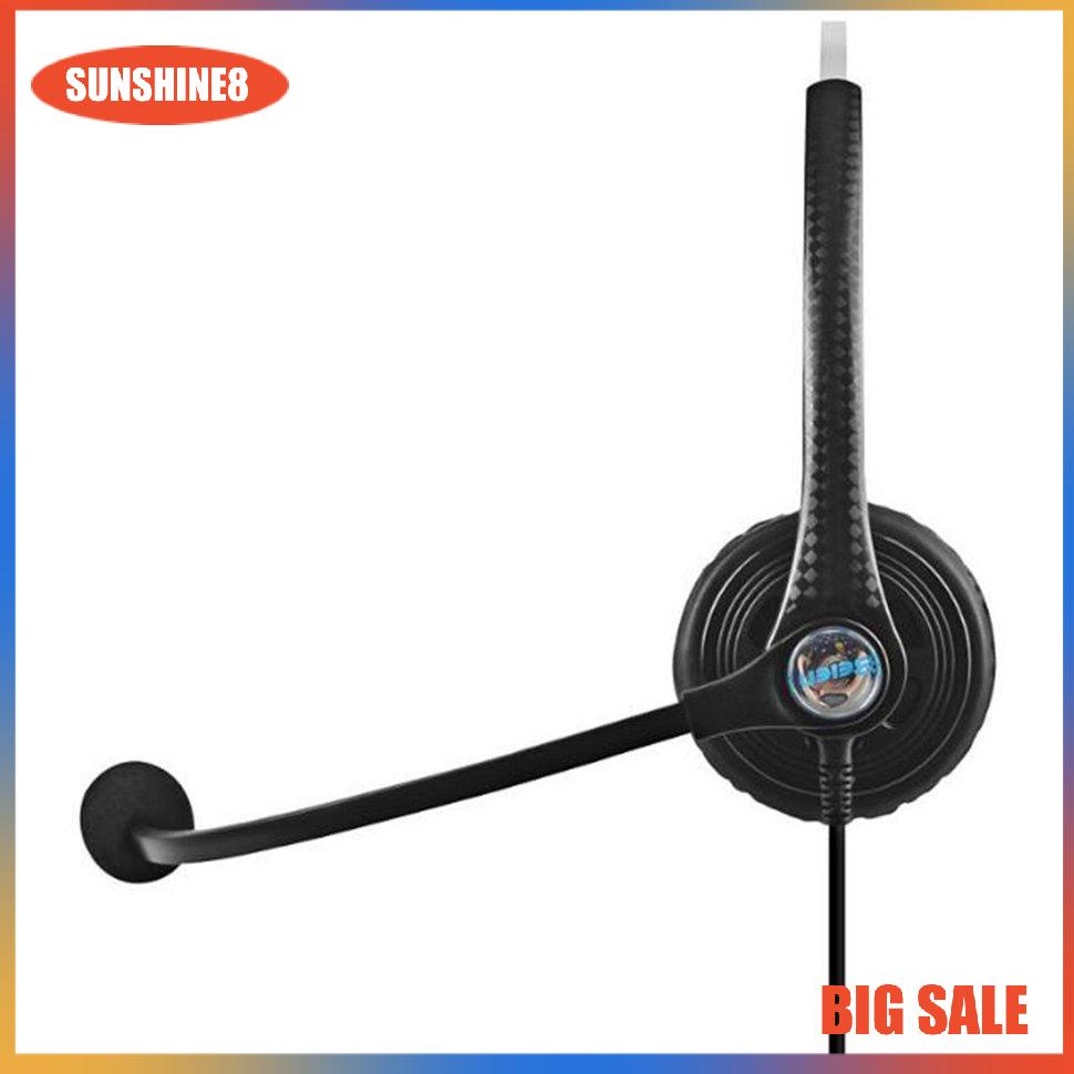 【SUN】[NEW]A16 Telephone Headset Call Centre Noise Headset Noise-Cancelling Headset Call