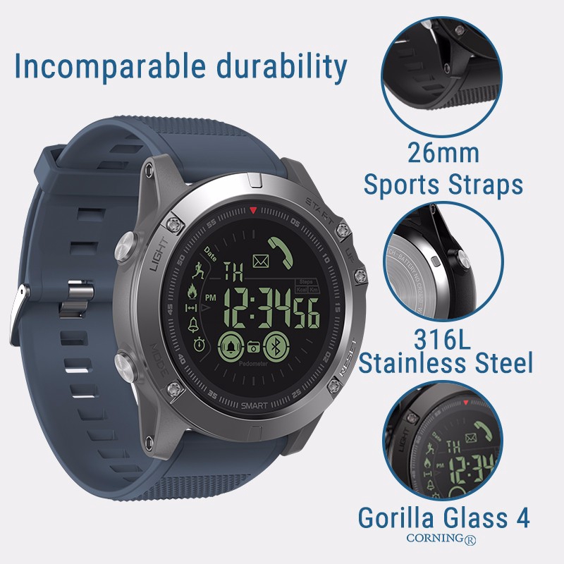 Đồng hồ thông minh Zeblaze VIBE 3 theo dõi sức khỏe cho iOS / Android