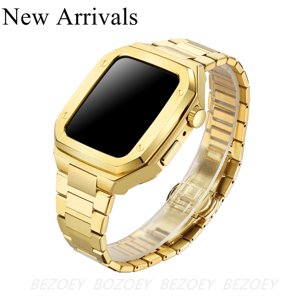 Dây Đeo Inox Cho Đồng Hồ Thông Minh IWatch Series 7 6 SE 5 4 3 2 1 45mm 44mm 41mm