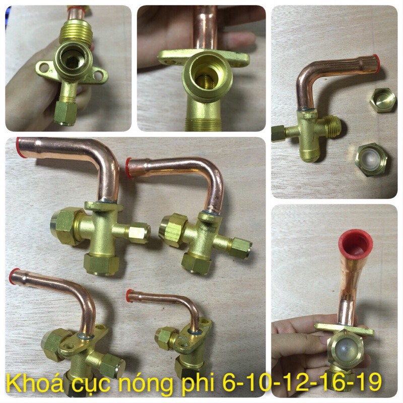 Khoá cục nóng điều hoà 6 10 12