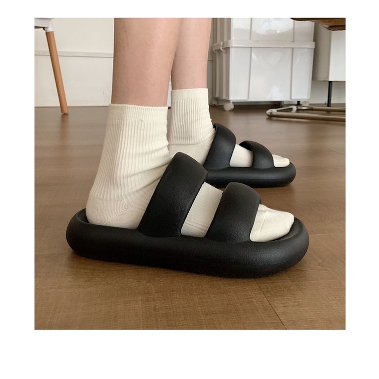 [12CAM] Dép đế xốp dày 4cm chống trơn trượt basic