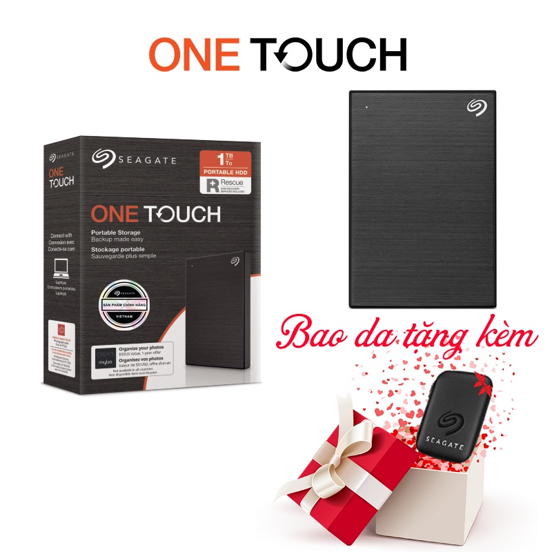 Ổ cứng di động HDD Seagate One Touch 1TB USB 3.0, 2.5&quot;