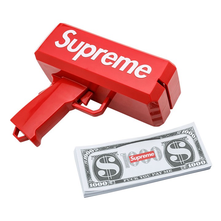 Súng Bắn Tiền SUPREME Siêu Ngầu - Gun Money Full Box