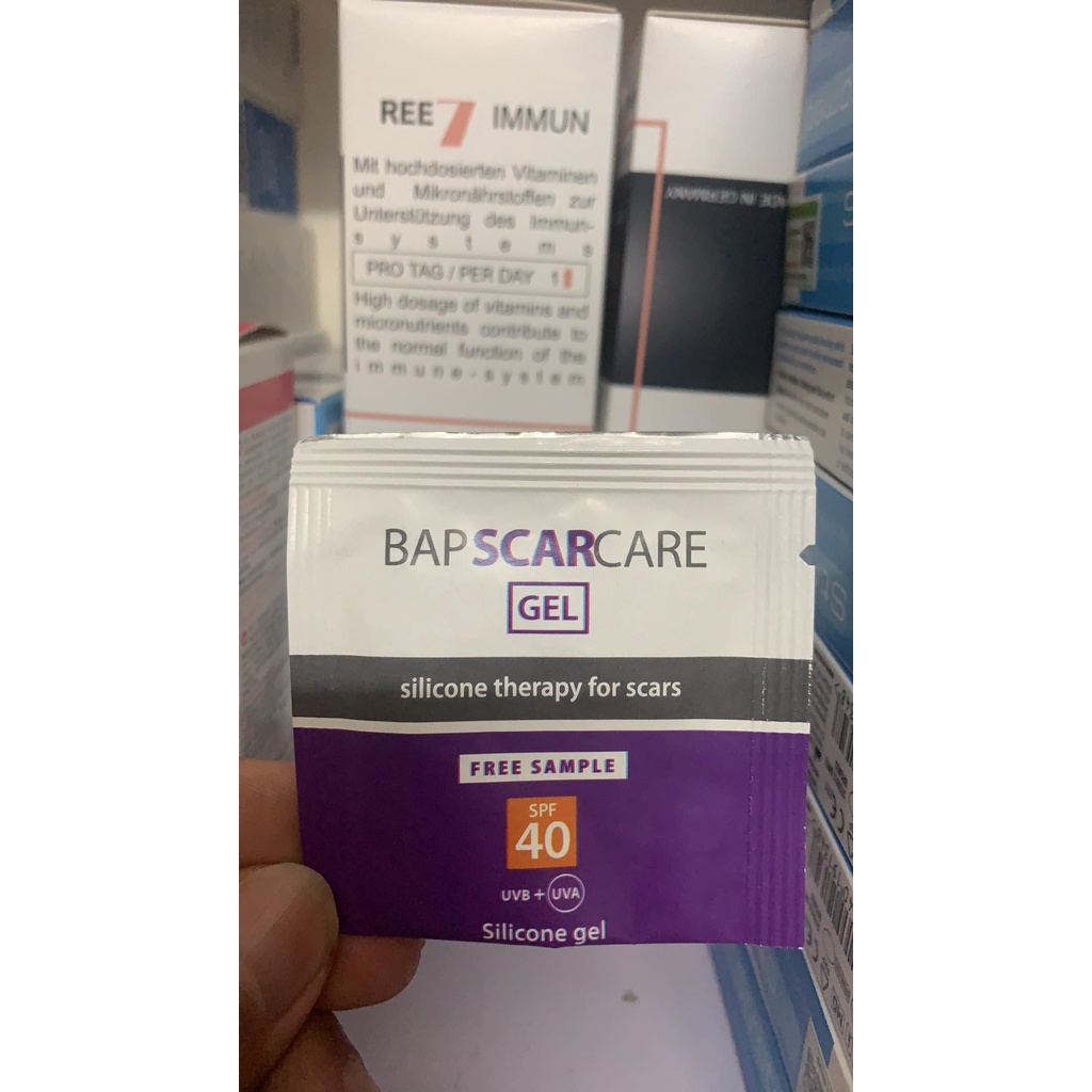 Silicone gel Bap Scar Care chăm sóc toàn diện cho sẹo thâm, sẹo lồi &amp; sẹo lõm BapScarCare