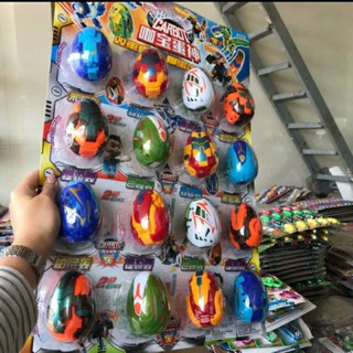 1 bảng trứng khủng long biến hình siêu nhân gao