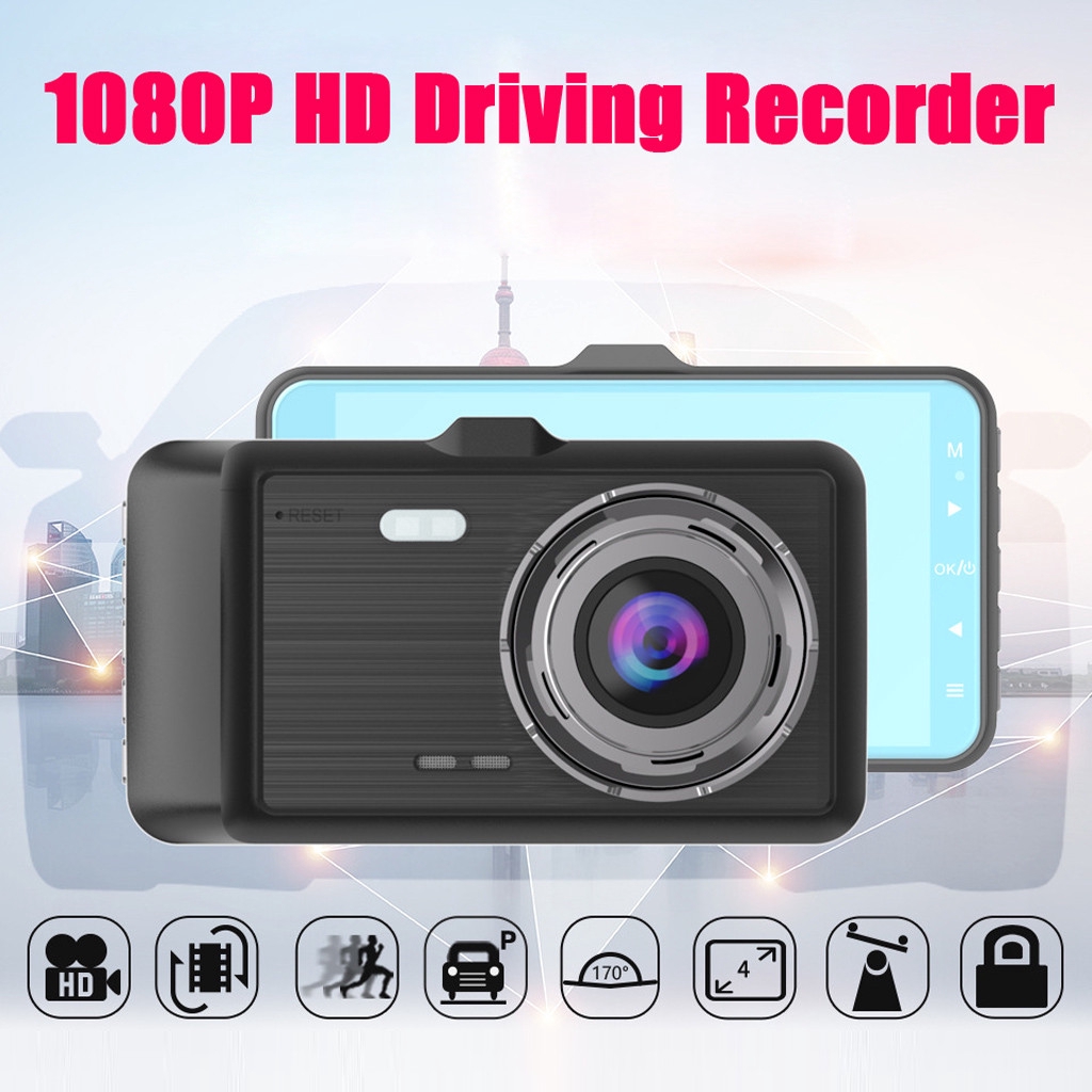 Máy Quay Hành Trình 4 Trong 1080p Cho Xe Hơi + Camera Hậu