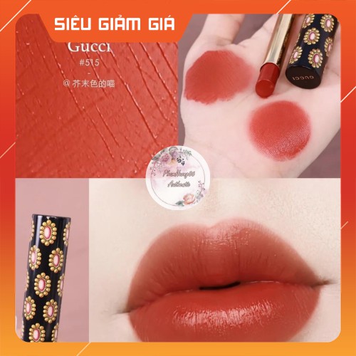 [Chính Hãng] Son Gucci Rouge de Beauté Brillant Glow & Care Shine Lipstick 2021 | BigBuy360 - bigbuy360.vn