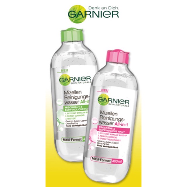 Nước tẩy trang Garnier Al in 1 - Đức