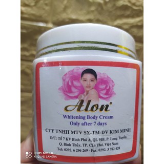 Kem Alon dưỡng trắng da toàn thân 60g