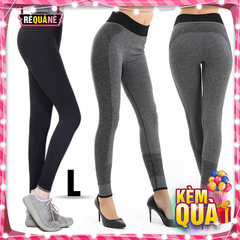 Quần Tập Yoga Gym Legging Style Âu Size L - REQUANE