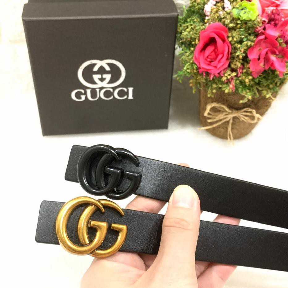 Dây Nịt Gucci + Hộp Đựng Thời Trang Cho Nữ