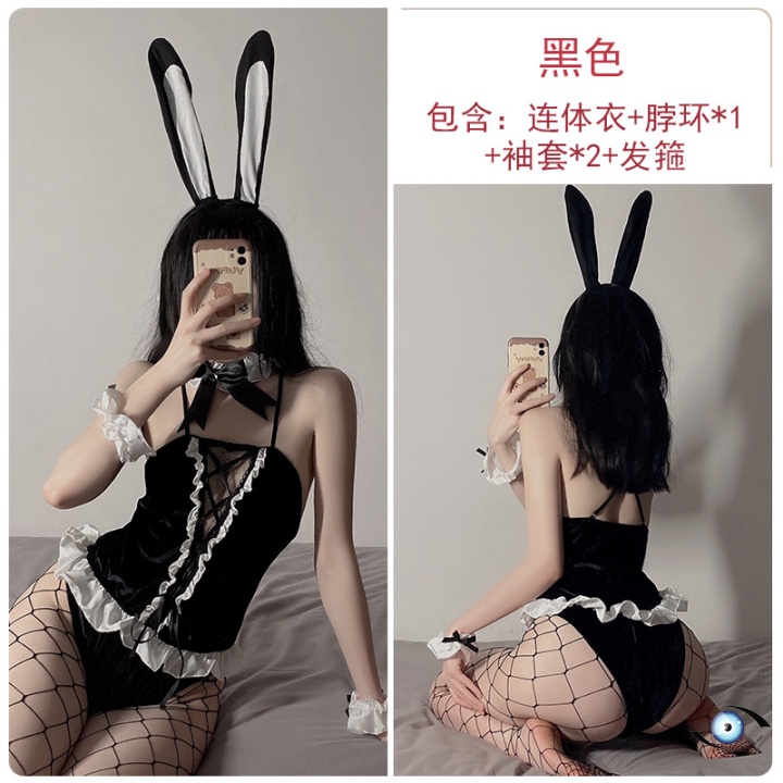 Bodysuit sexy đồ lót cô gái bunny cosplay đồng phục cám dỗ, thơ ngây trên giường