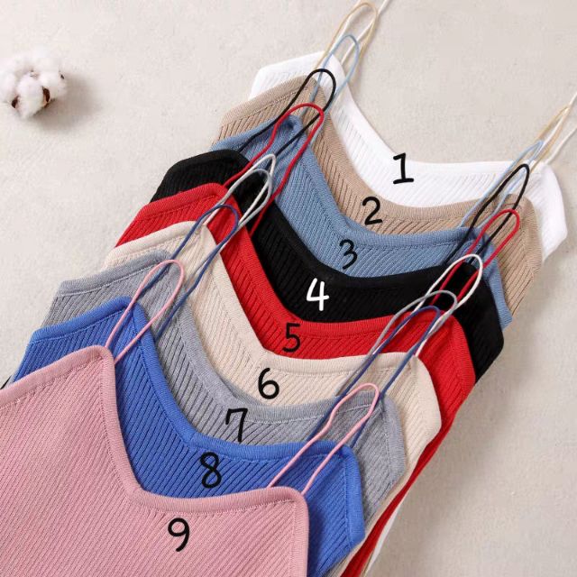Áo len dây bún 13 màu