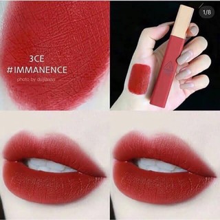 [Authentic] Son kem 3CE Cloud Lip Tint - (immanence/ đỏ lạnh)